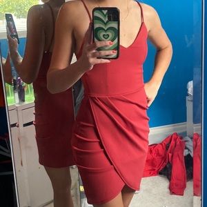 Lulu’s red homecoming dress!!